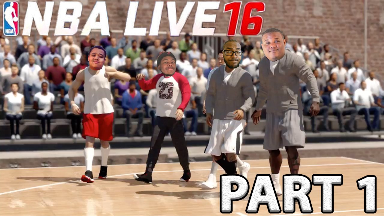 WORSE PRO-AM TEAM IN NBA LIVE 16 PART 1