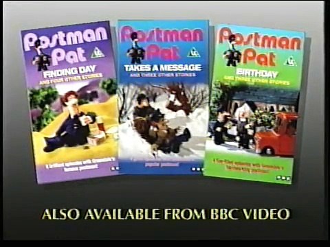 Start and End of Postman Pat Takes a Message and other stories VHS (Monday 5th September 1994)