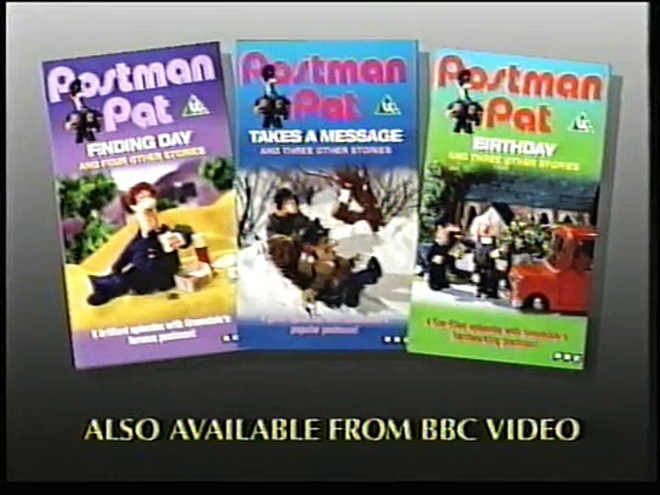 Start and End of Postman Pat Takes a Message and other stories VHS (Monday 5th September 1994)