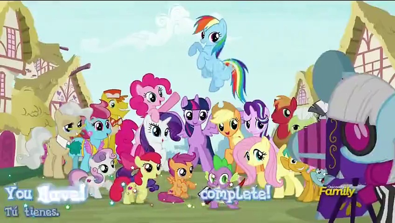 MLP FIM. Temporada 6 Ep 124  Newbie Dash Subespañol [HQ]  My Little FanSub.