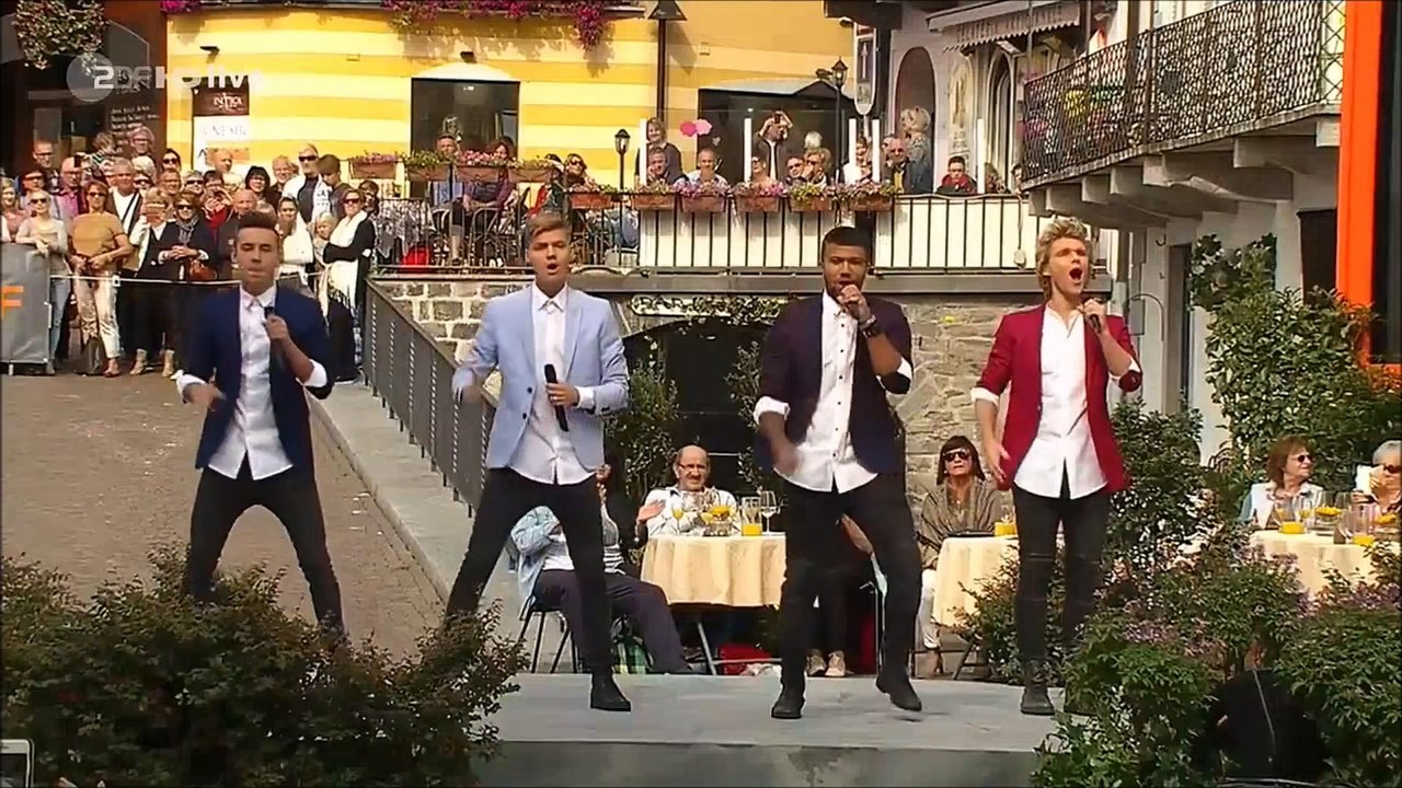 Feuerherz - Ohne Dich (Live @ ZDF-Fernsehgarten on Tour - Ascona, Schweiz, 27.09.2015)