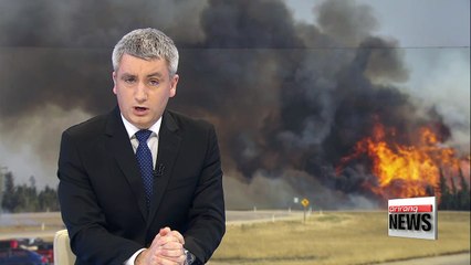 Canada wildfire doubles in size