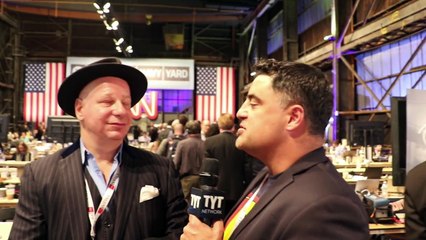 Comedian Jeff Ross Interview At CNN Democratic Debate