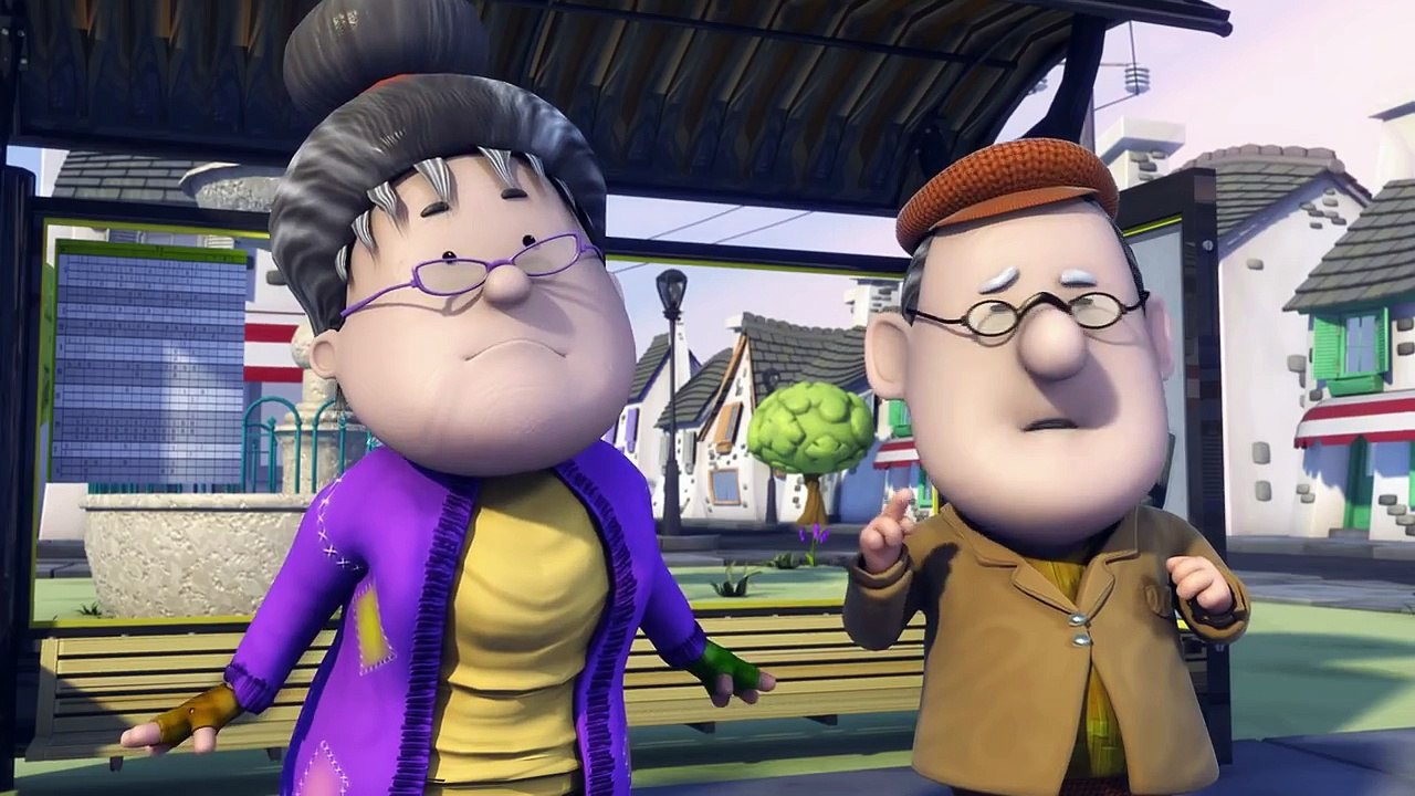 Олли Веселый грузовичок - Мультик про машинки - Бамптонские автобусы - Серия 55 (Full HD)