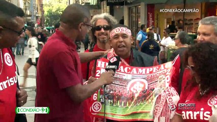Torcedores do Internacional celebram o hexacampeonato gaúcho