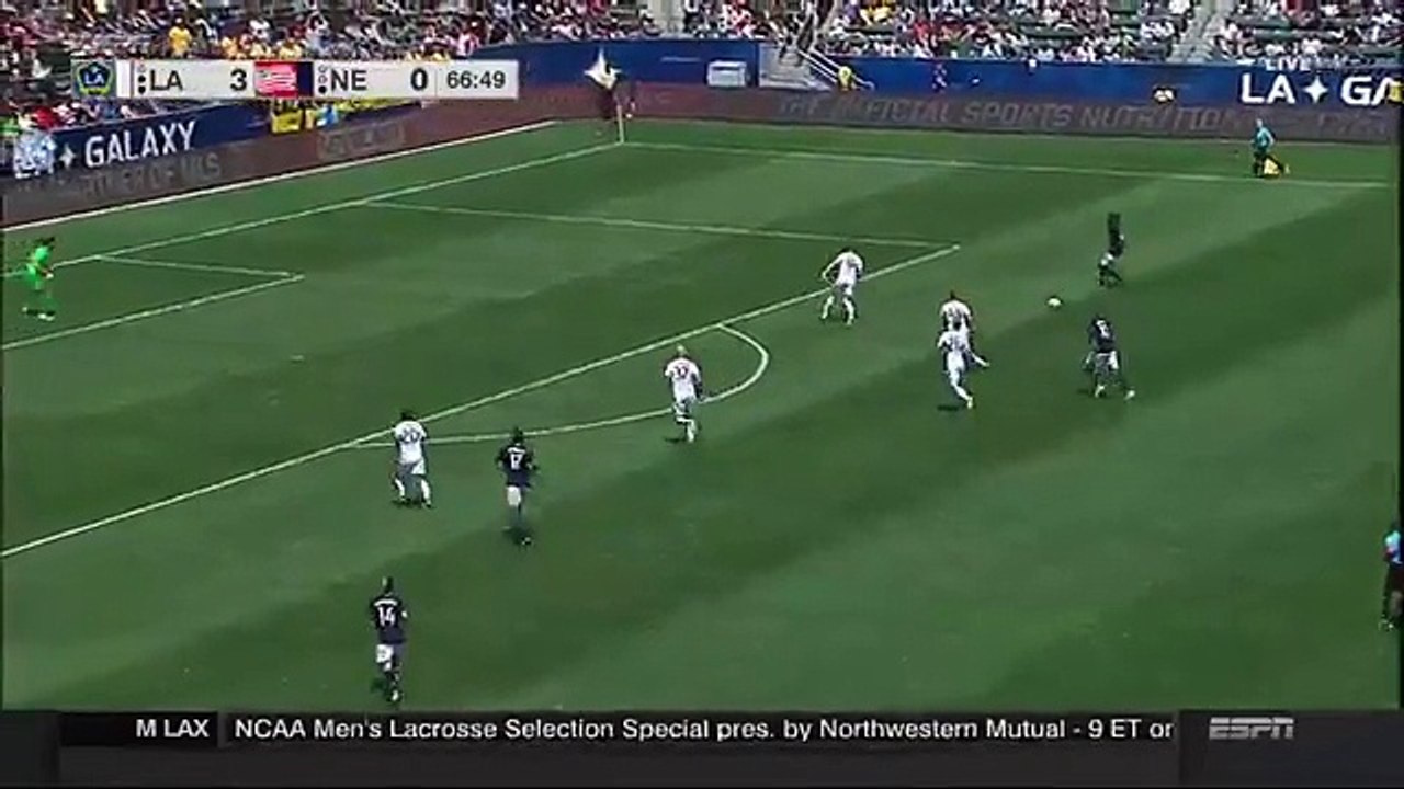 Kelyn Rowe Goal HD - LA Galaxy 3-1 New England Revolution - MLS - 08-05-2016