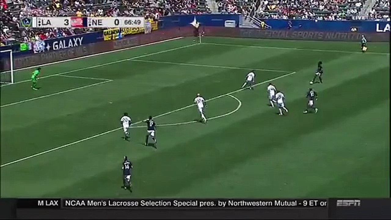 Kelyn Rowe Goal HD - LA Galaxy 3-1 New England Revolution - MLS - 08-05-2016
