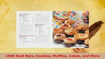 PDF  1500 Best Bars Cookies Muffins Cakes and More Free Books