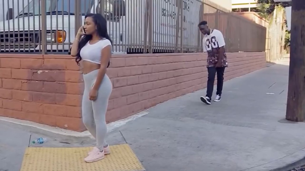 Funny Blind Men Grabbing Booty PRANK