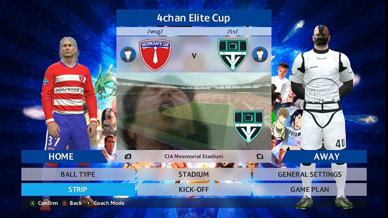 2016 4chan Winter Cup group E - /wsg/ vs /tv/