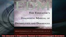 READ FREE FULL EBOOK DOWNLOAD  The Educators Diagnostic Manual of Disabilities and Disorders Full Free
