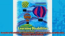 READ book  Learning Disabilities Foundations Characteristics and Effective Teaching 3rd Edition Full EBook