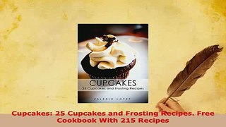 PDF  Cupcakes 25 Cupcakes and Frosting Recipes Free Cookbook With 215 Recipes PDF Book Free