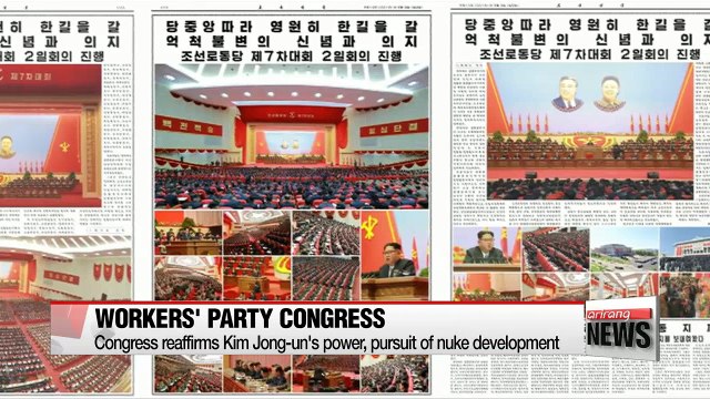 North Korea adopts decision on nuclear capability at Workers' Party congress: KCNA