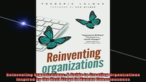 Free PDF Downlaod  Reinventing Organizations A Guide to Creating Organizations Inspired by the Next Stage in  DOWNLOAD ONLINE