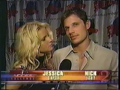 AH Z100 Private screening Nick Lachey & Jessica Simpson 8-19-03