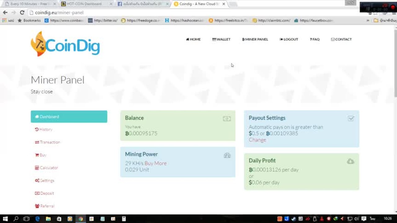 CoinDig Miningbtc