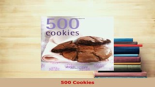 PDF  500 Cookies Free Books
