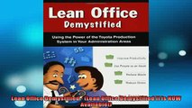 READ book  Lean Office Demystified  Lean Office Demystified II is NOW Available  FREE BOOOK ONLINE
