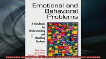Free Full PDF Downlaod  Emotional and Behavioral Problems A Handbook for Understanding and Handling Students Full EBook