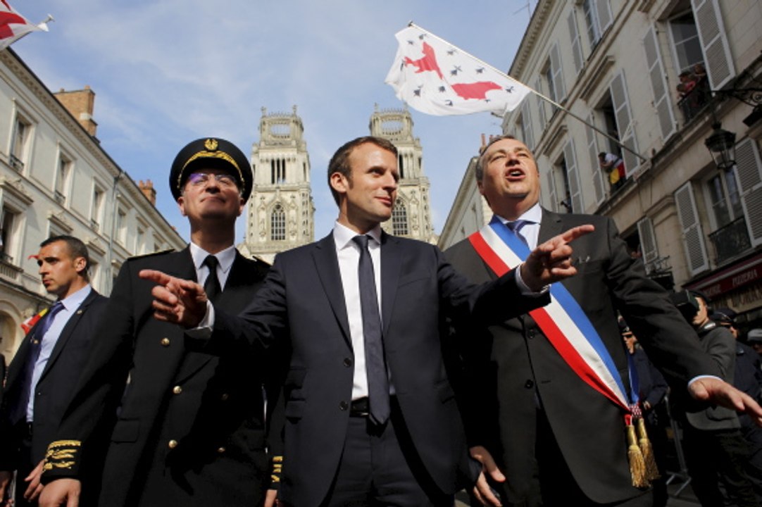 Emmanuel Macron célèbre Jeanne d'Arc à Orléans