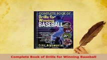 PDF  Complete Book of Drills for Winning Baseball Download Online
