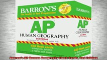 READ book  Barrons AP Human Geography Flash Cards 2nd Edition Full Free
