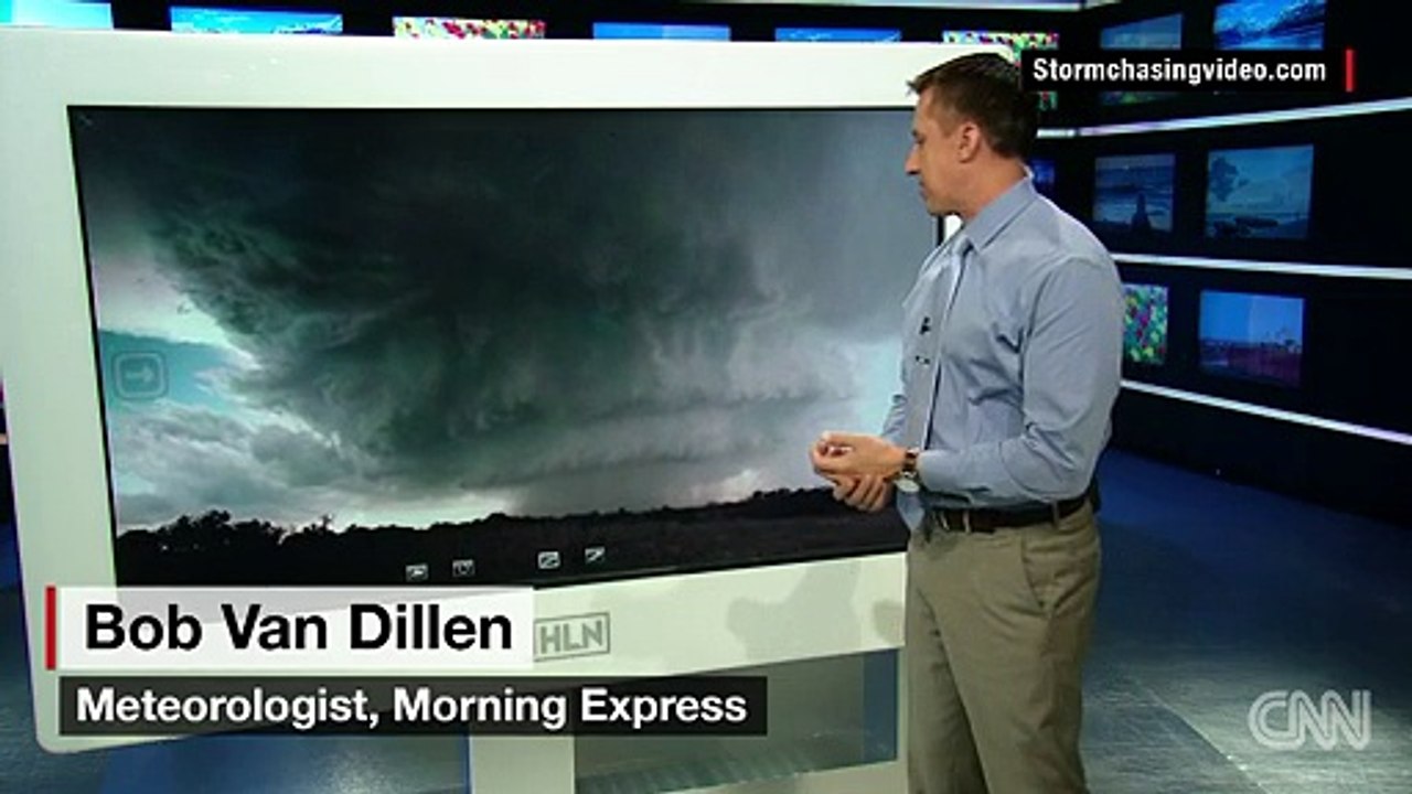 Monster tornado and huge hail pummel Texas