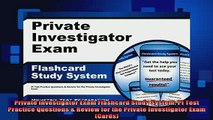 READ book  Private Investigator Exam Flashcard Study System PI Test Practice Questions  Review for Full EBook