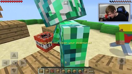 DanTDM Minecraft Pocket Edition | SIMON SAYS!! | Minigame