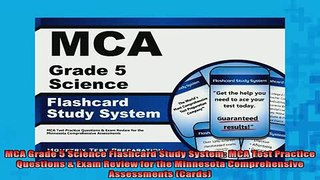 READ book  MCA Grade 5 Science Flashcard Study System MCA Test Practice Questions  Exam Review for Full EBook