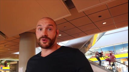 TYSON FURY - 'IF CHISORA WINS TONIGHT, IM POPPING THE F______ CHAMPAGNE. IT'S F______ GOING OFF!'