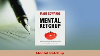 PDF  Mental Ketchup Read Online