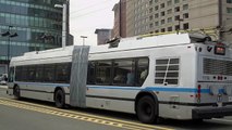 MBTA Neoplan AN460LF Low Floor Dual Modes #1119, 1107 & 1111