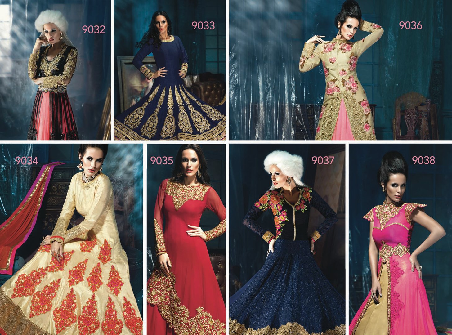 ⁣Anarkali Salawar Suit | Rama's Fashions Bazar (Women's Ethnic Wear) #KFHub3032