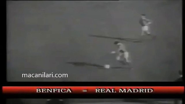 24.02.1965 - 1964-1965 European Champion Clubs' Cup Quarter Final 1st Leg Benfica 5-1 Real Madrid