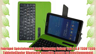 Clavier Bluetooth Coque Pour Samsung Galaxy Tab 4 8.0Mama Mouth Détachable Clavier Bluetooth