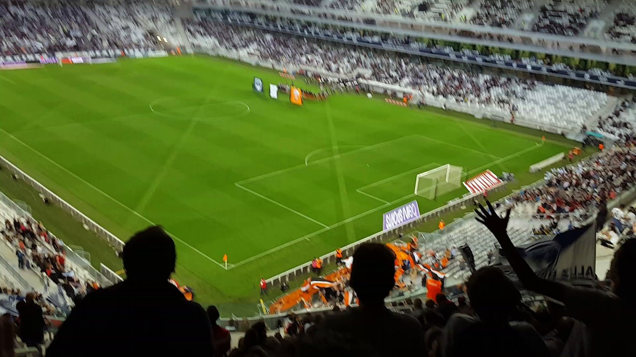 Coup d'envoi Bordeaux/Lorient (7 mai 2016)