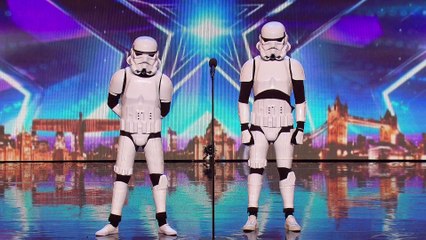 Boogie Storm make Simons dream come true!  Auditions Week 5  Britains Got Talent 2016