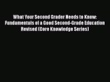 [Read book] What Your Second Grader Needs to Know: Fundamentals of a Good Second-Grade Education