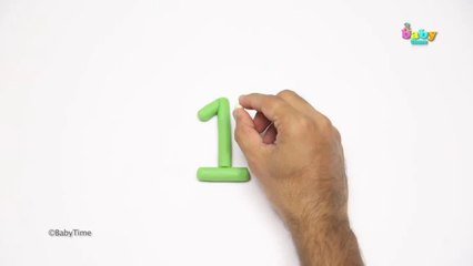 Learning Numbers 1 to 10 - Play Doh Stop Motion Videos For Kids by Baby Time