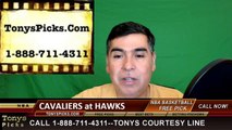 Cleveland Cavaliers vs. Atlanta Hawks Pick Prediction Game 3 NBA Pro Basketball Odds Preview.