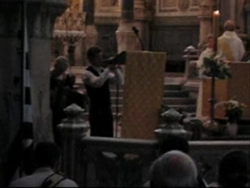 cantique dans la basilique de fourviere