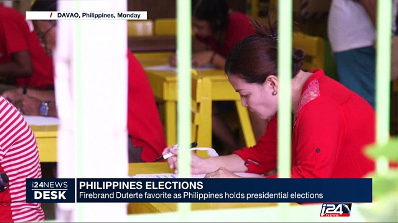 Philippines elections: firebrand Duterte favorite as Philippines holds presidential elections