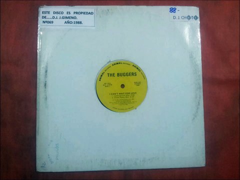THE BUGGERS.(I CAN'T WAIT FOR LOVE.(INSTRUMENTAL MIX.)(12''.)(1988.)