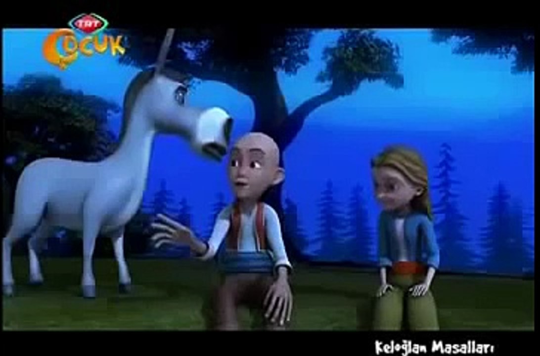 Keloğlan Masalları Keloğlan ve Bilgecan Dede Ay Taşının Peşinde TRT Çocuk Çizgi F