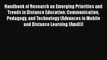 [PDF] Handbook of Research on Emerging Priorities and Trends in Distance Education: Communication