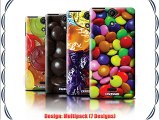 Coque de Stuff4 / Coque pour Sony Xperia V/LT25i / Multipack (7 Designs) / Bonbons Collection