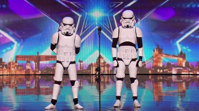 Boogie Storm, les stormtroopers qui dansent à Incroyable Talent