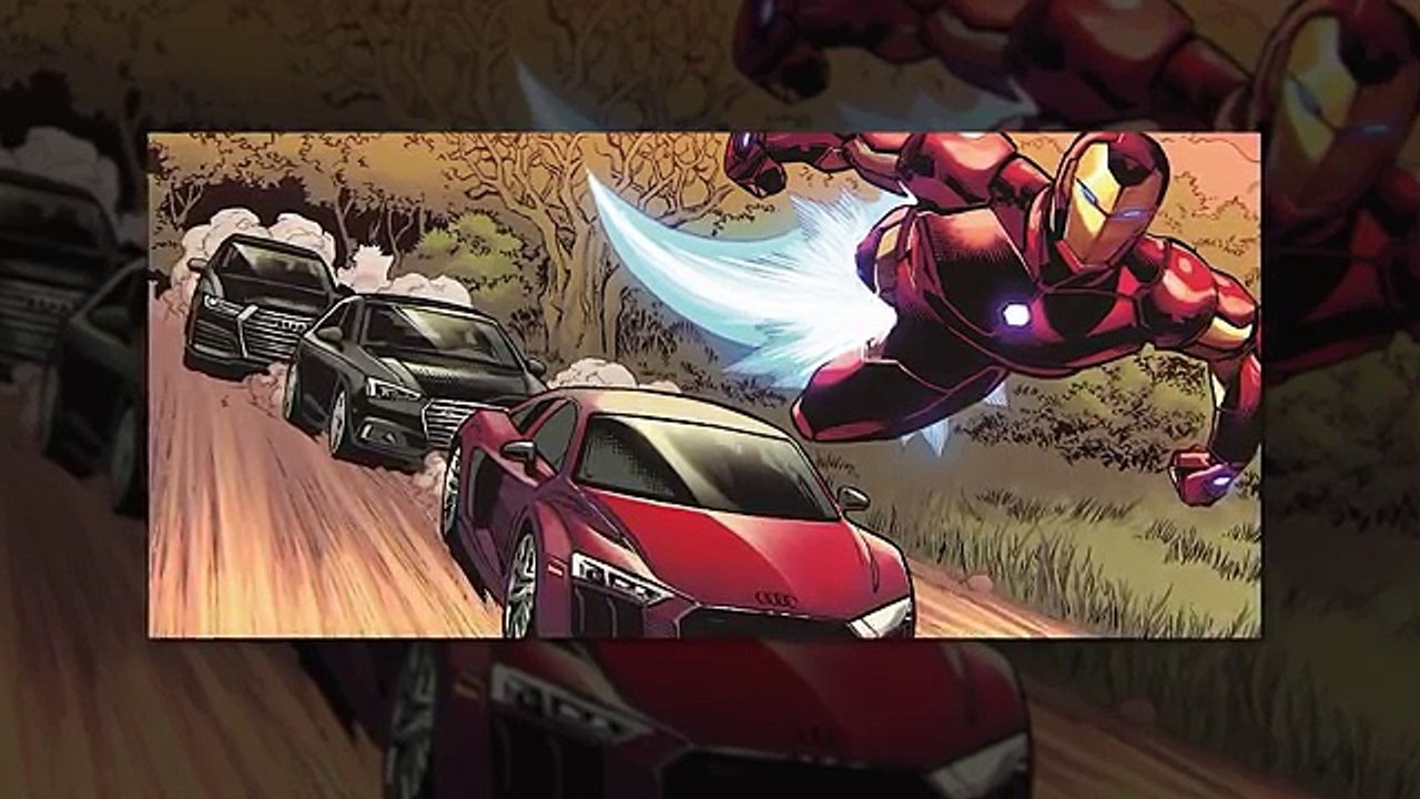 Concept to Comic  Behind the Scenes of the Audi   Marvel Custom Avengers Comic